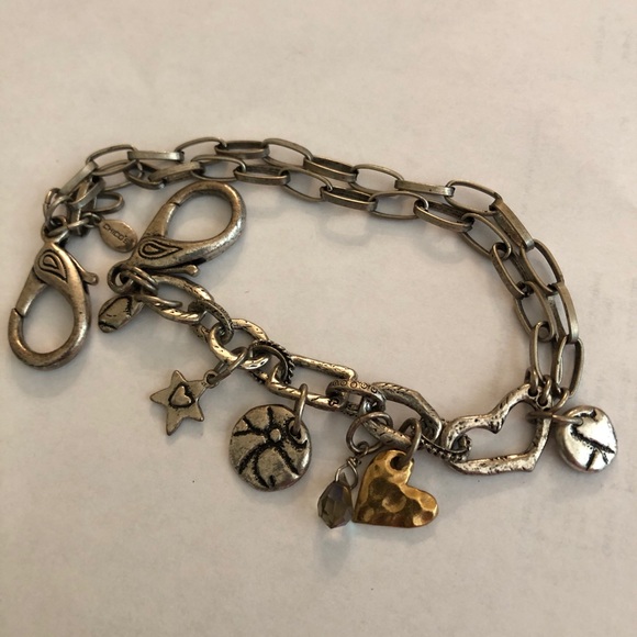 Chico’s wrap clasp bracelet. Silver Good condition - Picture 1 of 5